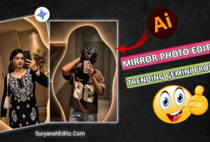 Golden Sunlight Mirror Selfie AI Photo Editing Prompt Link 2026